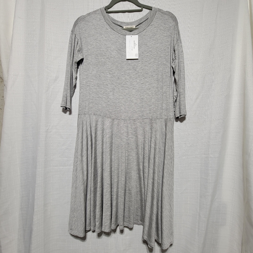 Heather Gray Sway Dress